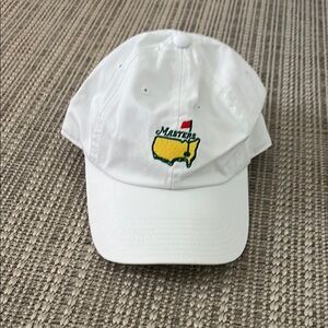 White Masters Golf Cap